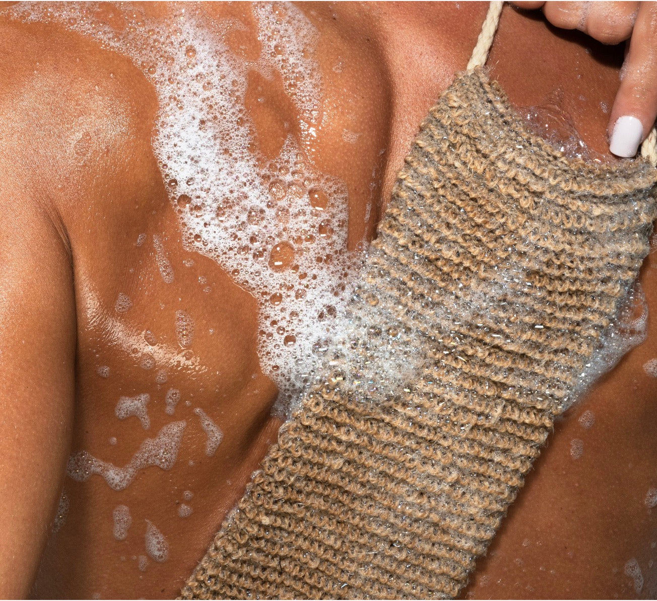 Zolid™ Natural Exfoliating Shower Towel